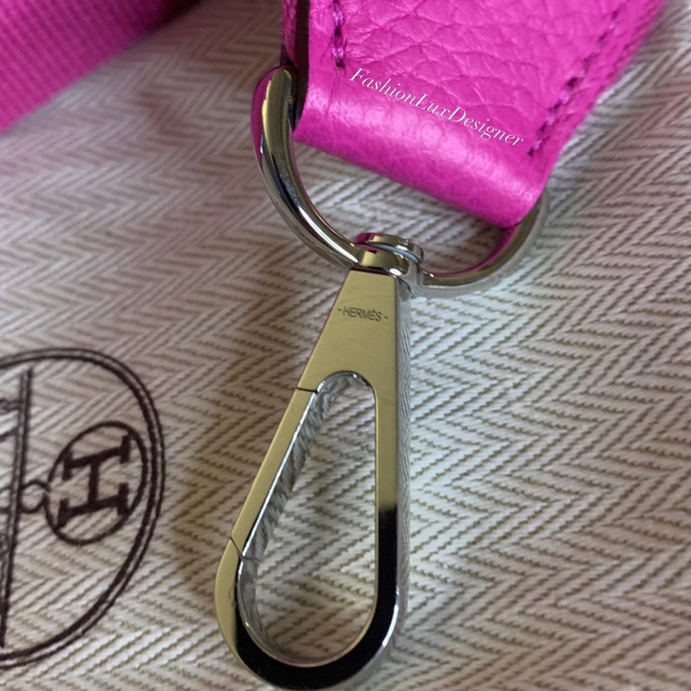 Hermes | Evelyne PM Magnolia Crossbody Bag - Picture 8 of 8
